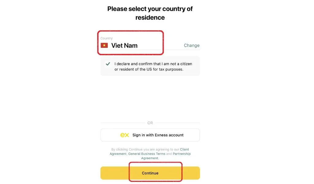Select your country/region of residence to continue registration.揀你嘅居住國家 / 地區繼續註冊。