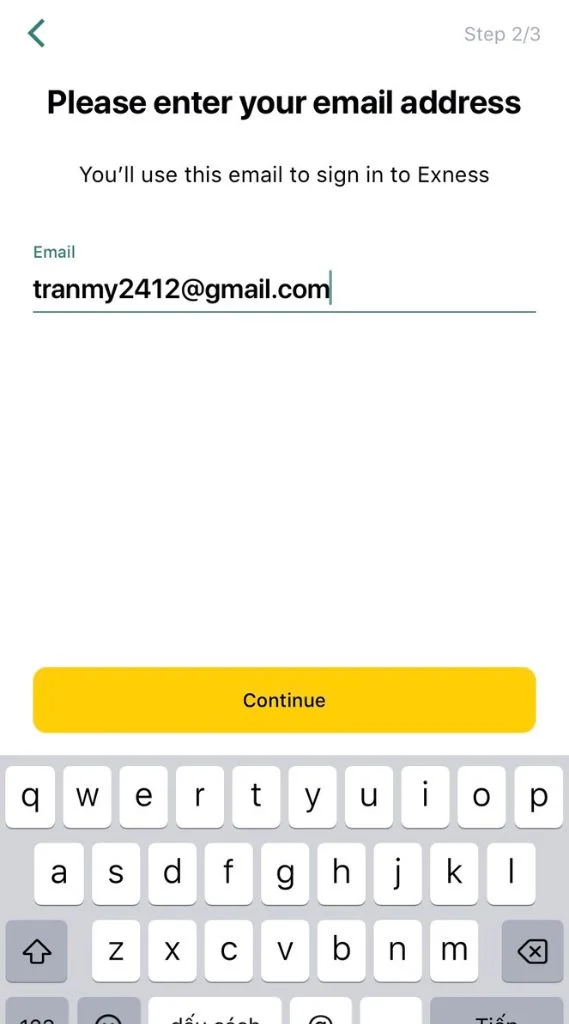Enter your email and provide the required information輸入你嘅電郵地址同埋提供所需嘅資料