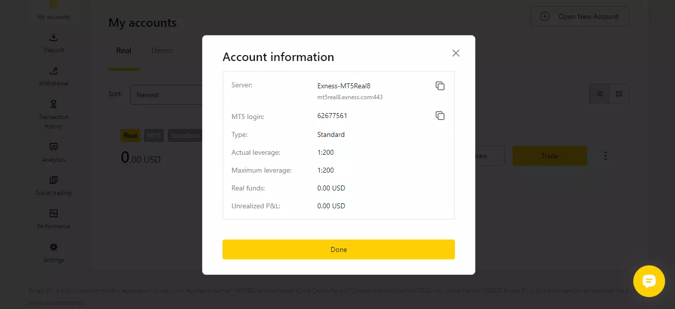 Account Information Window provides account information帳戶資訊視窗提供帳戶資訊