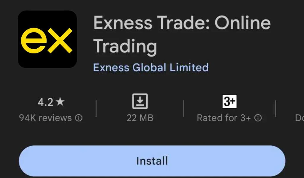 Exness Trading App Exness 交易應用程式