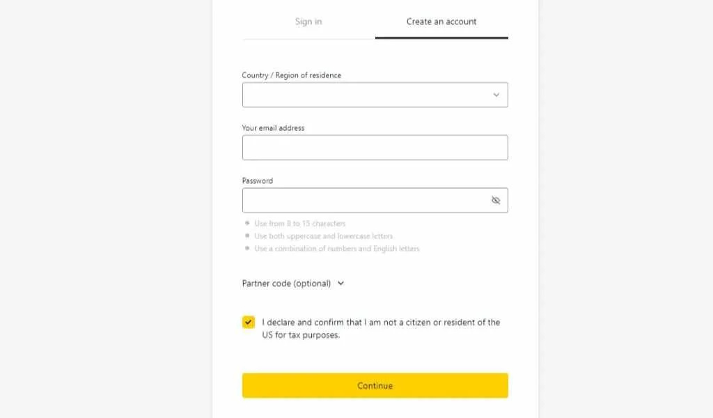 Open an account and join back com Exness.開個戶口,然後加入返 com Exness 。