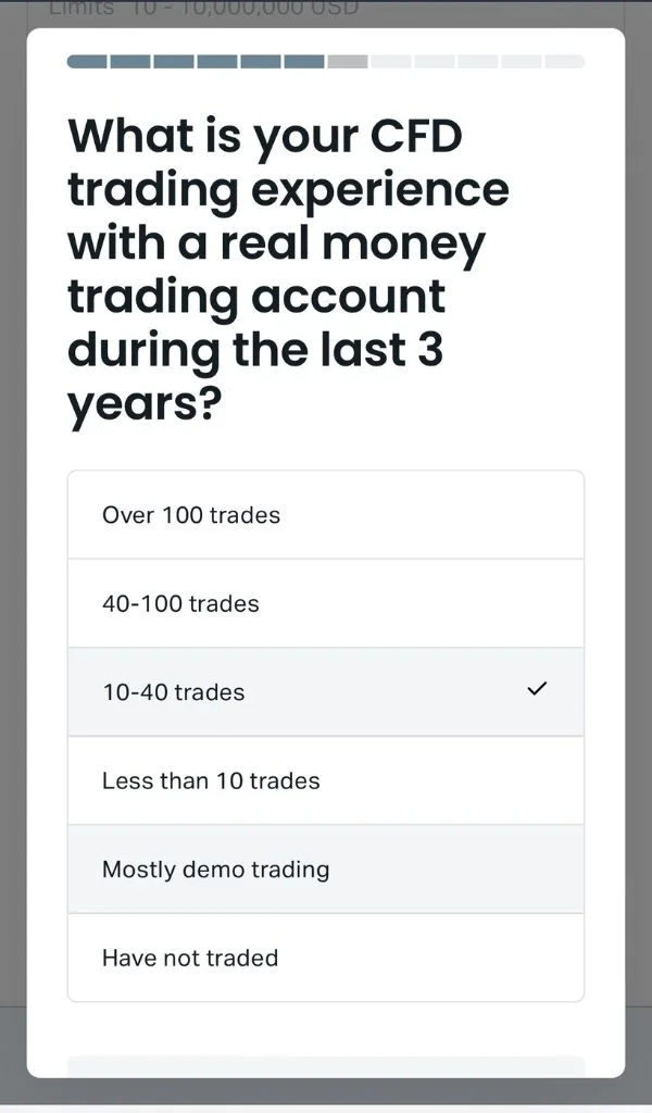 Trading Experience  交易經驗