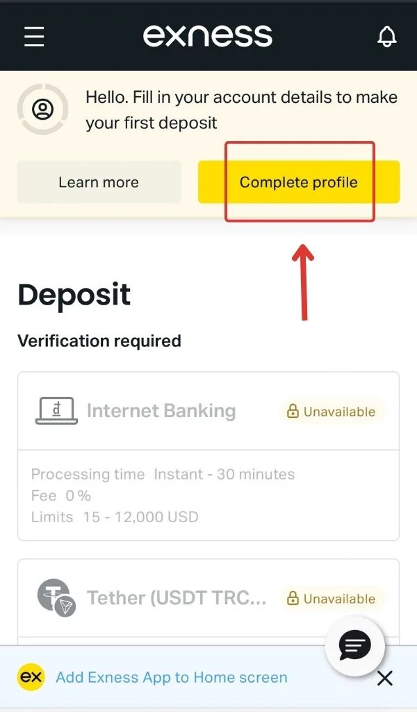 Complete Profile  完整嘅個人檔案