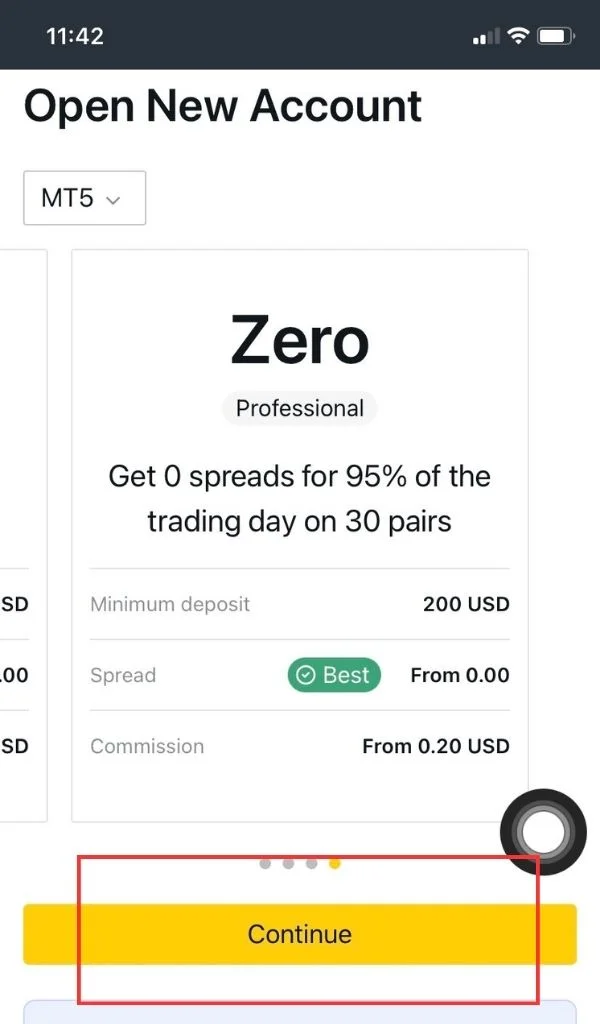 Zero Professional Account零專業帳戶