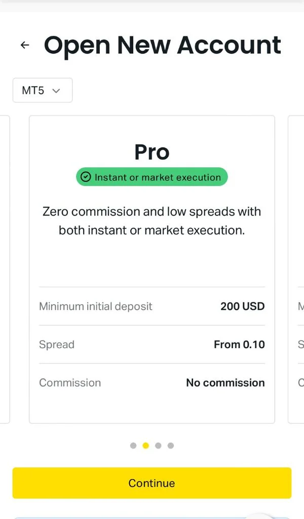 Professional Account  專業帳戶