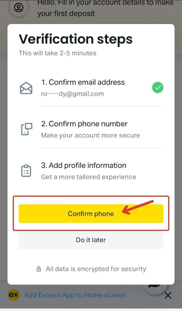 Verify Phone Number  驗證電話號碼