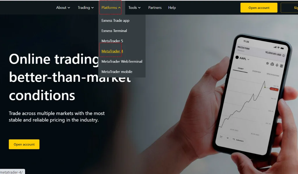 Choose MT4 Trading Platform揀 MT4交易平台