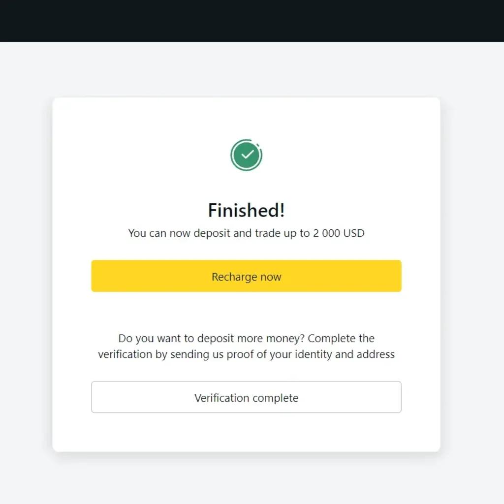 Complete registration 完成登記
