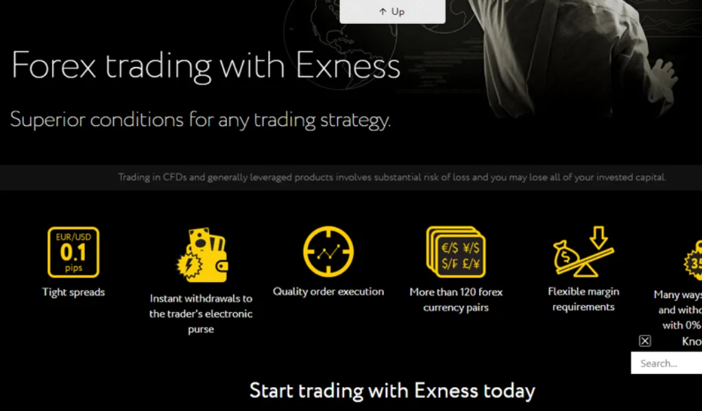 Exness Asia's list of activitiesExness 亞洲嘅活動清單