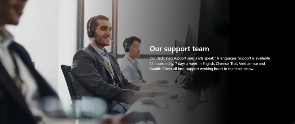 Exness supports 16 languages, and you can contact us at any time.Exness 支援 16 種語言,你可以隨時聯絡我哋。