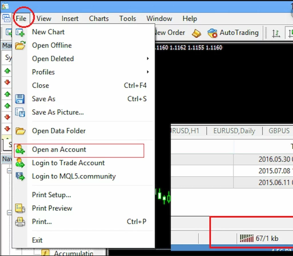 Exness login to the MT4 platformExness 登入 MT4平台