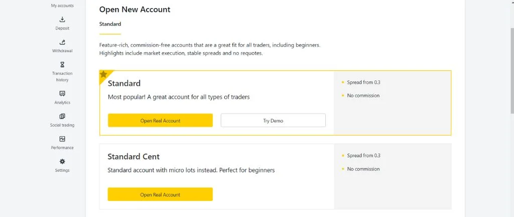 How to Open an Exness MT4 Account如何開一個 Exness MT4戶口