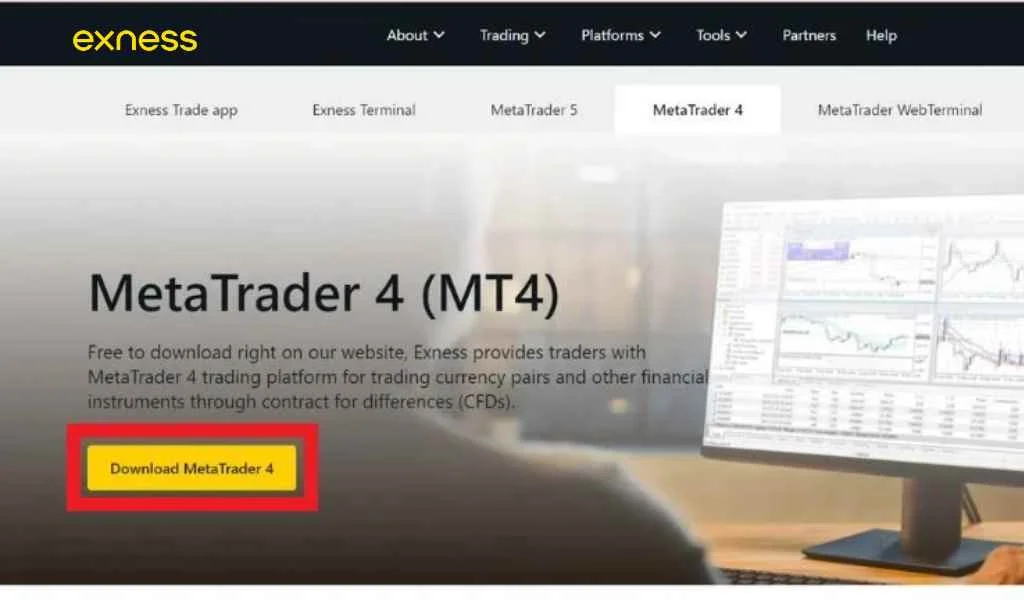 How to Exness MT4 download
重试
错误原因