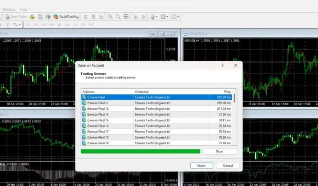 Steps to download Exness MT4 to your computer將 Exness MT4下載到你部電腦嘅步驟