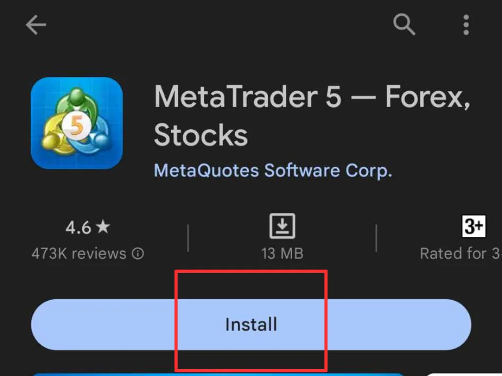 Download Exness MT5 on your phone喺你部手機度下載 Exness MT5