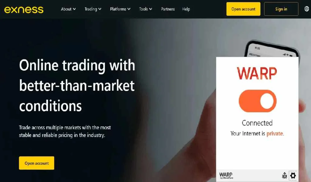 Exness Connection UnavailableExness 連線唔可用