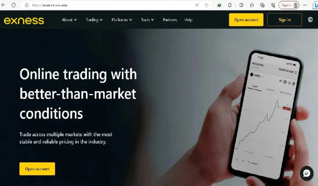 Access the auxiliary link to access Exness存取輔助連結嚟存取 Exness