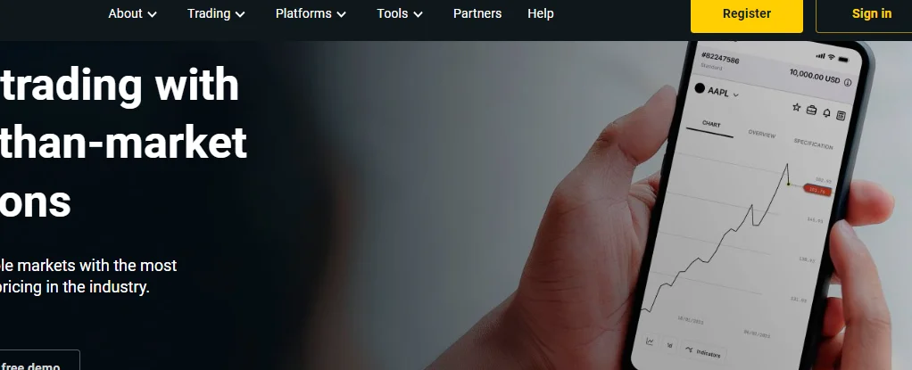 Visit the Exness official website去 Exness 官方網站睇下