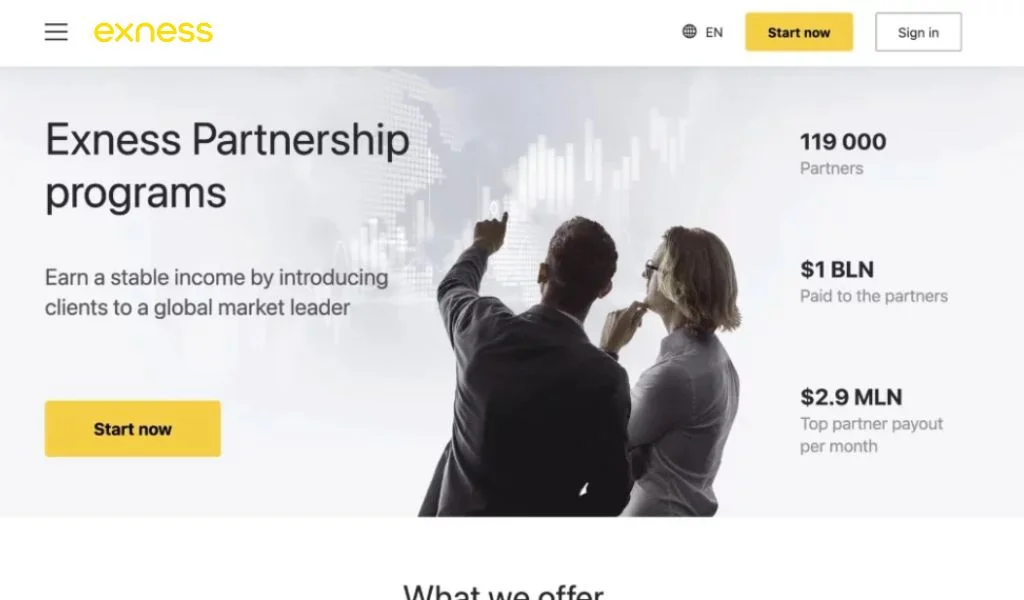 What is the Exness Partner Program?咩係 Exness 合作夥伴計劃?