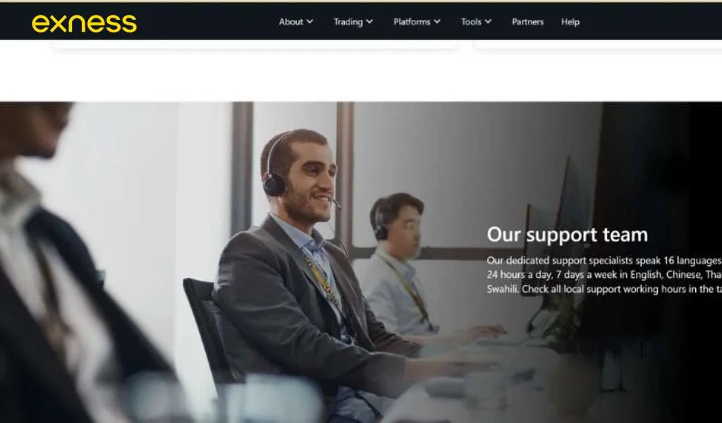 Exness review of its customer support teamExness 對佢嘅客戶支援團隊嘅審查