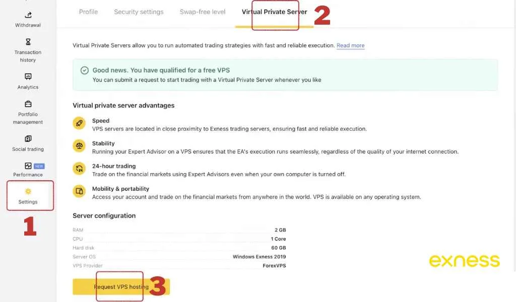 Register for VPS service註冊使用 VPS 服務