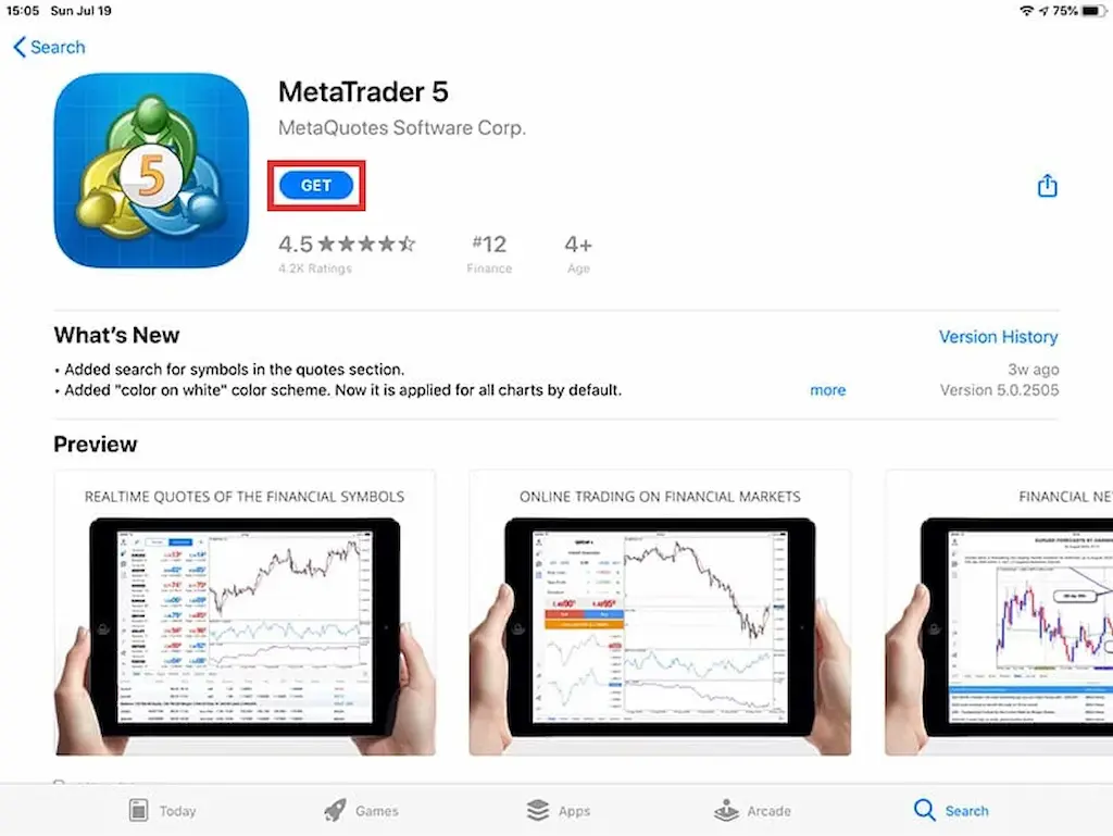 MetaTrader5 元交易員5