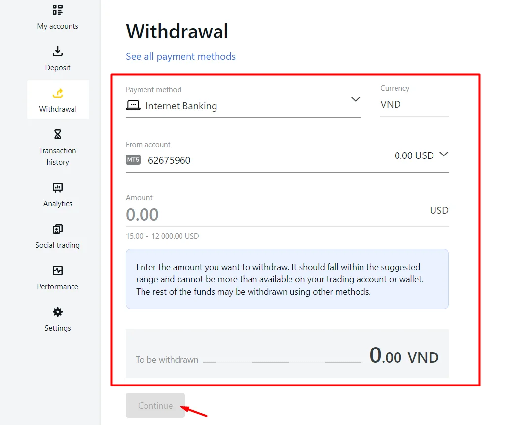 Please fill in the required information accurately and there will be no problem in withdrawing money請準確填寫所需資料,提款就冇問題