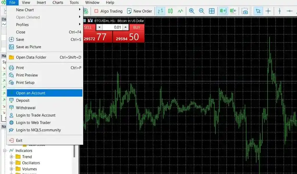 How to connect MT5 to Exness Login instructions點樣將 MT5連接去 Exness 登入指示