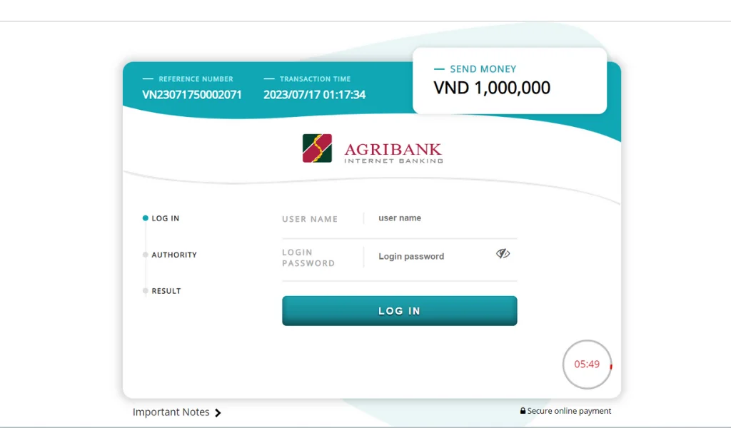 Log in to complete payment登入完成付款