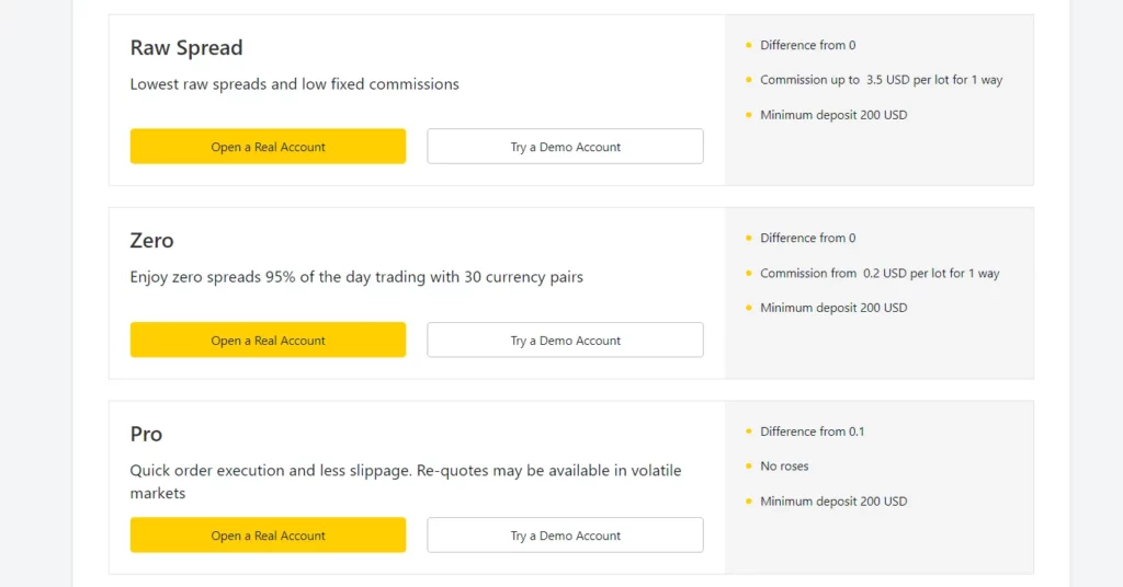 Professional Account 專業帳戶