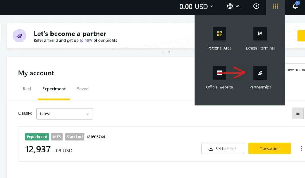 Select Partner Section 揀合作夥伴部分